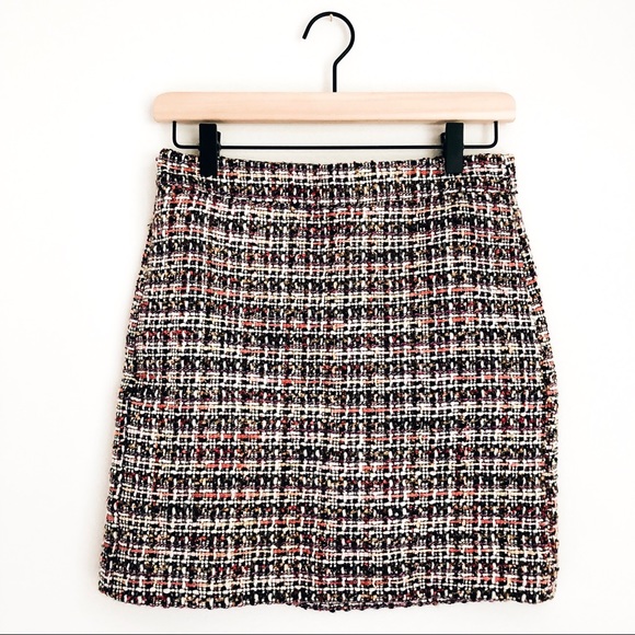 J. Crew Dresses & Skirts - J CREW • tinsel plaid mini skirt